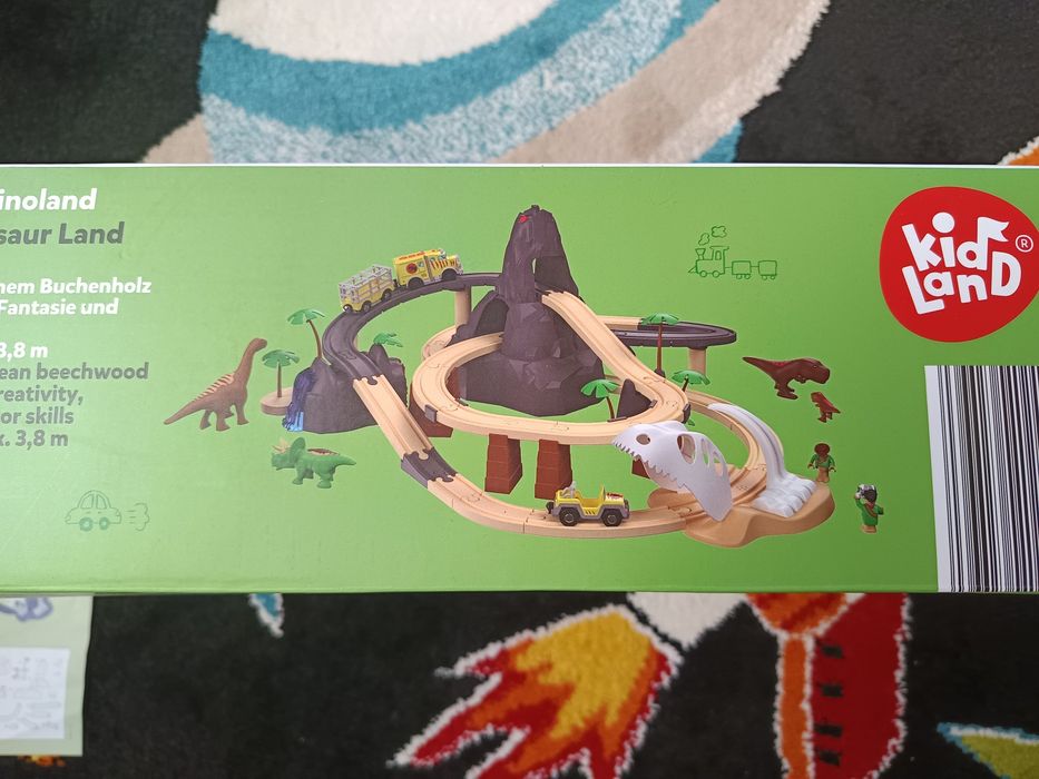 Детски дървен комплект за игра.