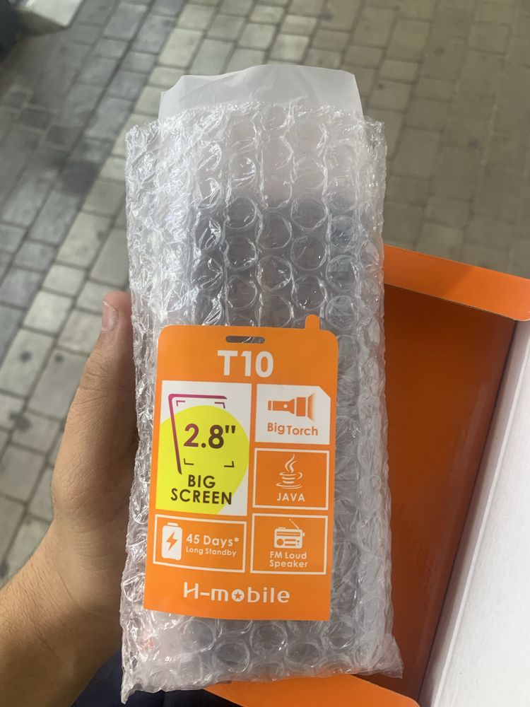 H-mobile T10 knopka
