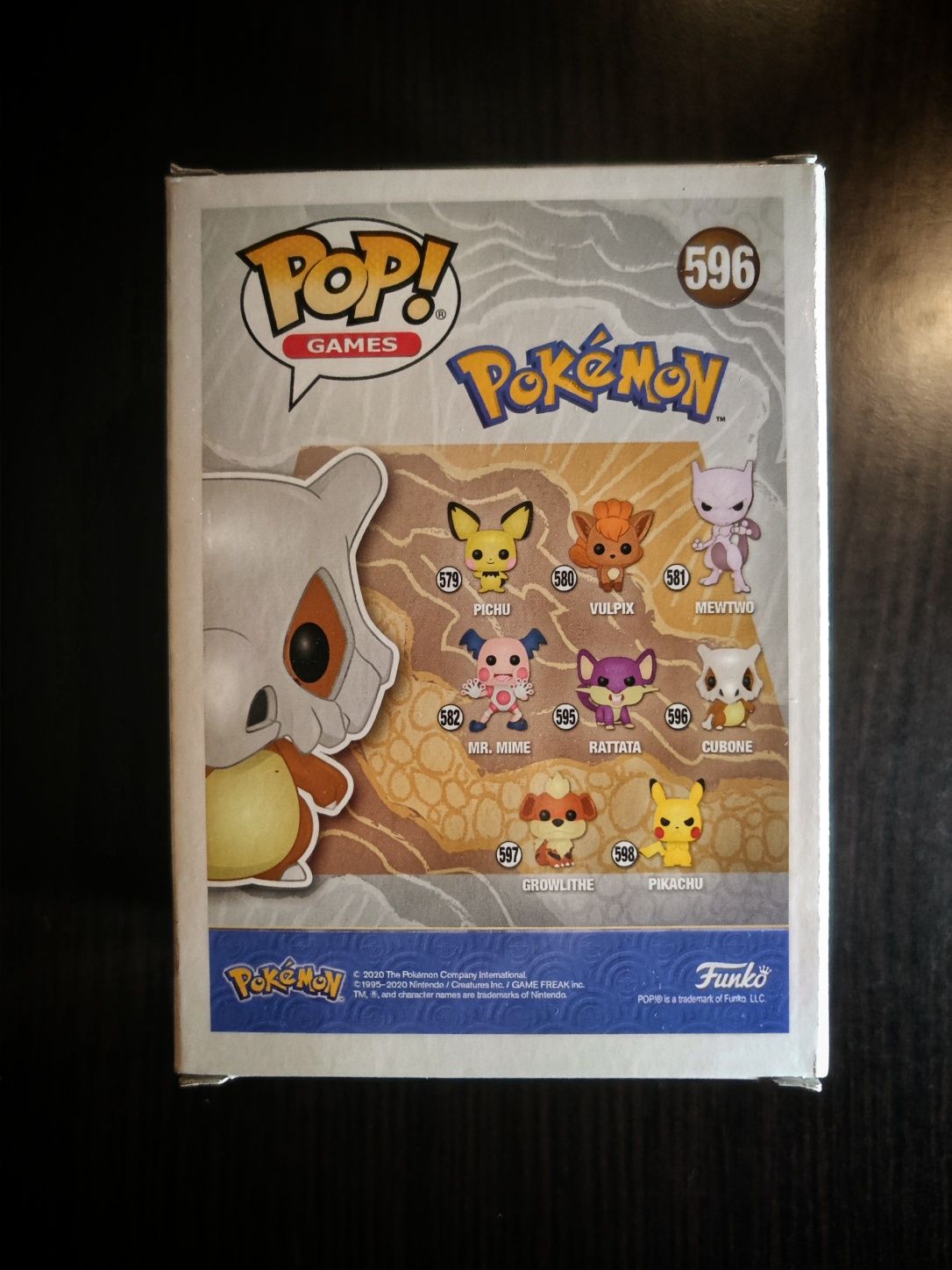 Funko Pop! Pokemon Cubone 596