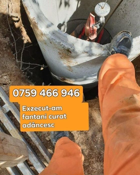 Exzecut fantani curatare adancesc
