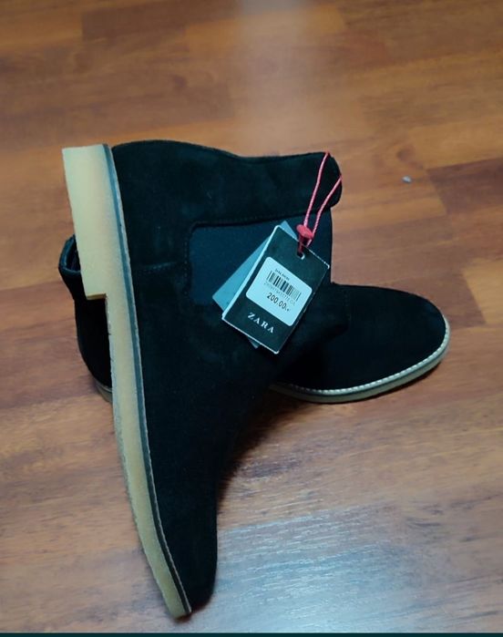 Ghete Zara piele nr 40 noi