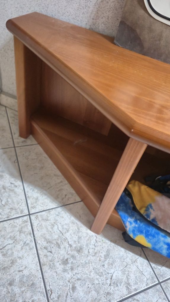 Тв шкаф от масивно дърво, череша, идеален