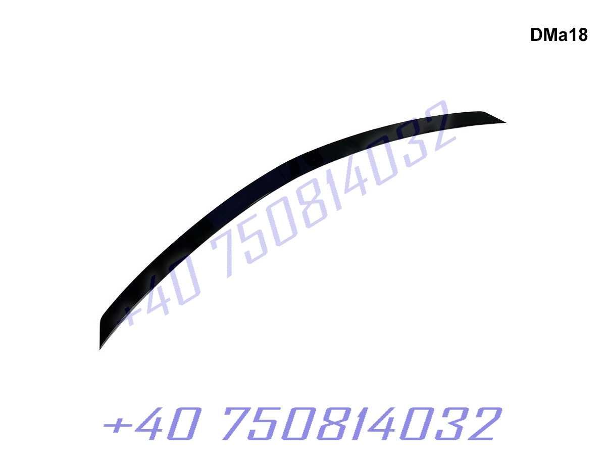 Lip Cordita Spoiler Portbagaj Eleron Luneta Negru AMG Mercedes W B204