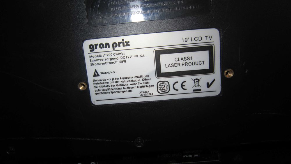 Televizor  GRAN PRIX 19 ", 12 volti