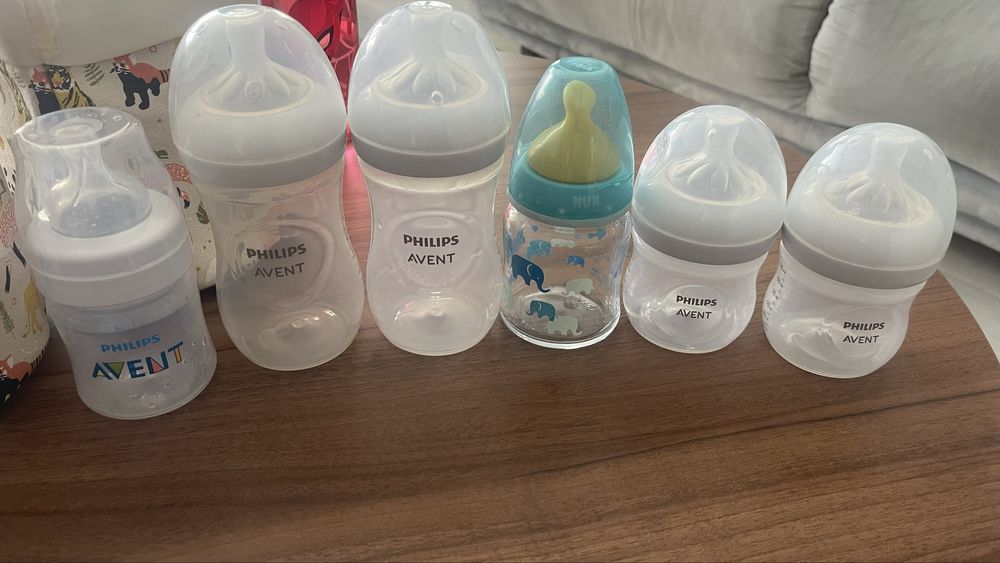 Шишета avent не използвани