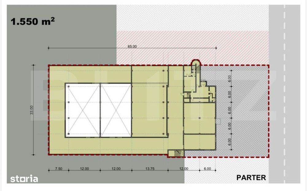 Hala industriala – 2800 mp utili, zona Botizului/Șoimoseni