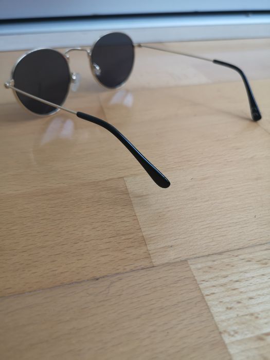 Ochelari soare model retro rotunzi tip aviator rame metalice