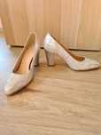 Pantofi noi piele naturala imprimeu floral