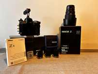 Nikon Z8 + Nikon Z 50mm Obiectiv Foto Mirrorless F1.2 S Montura Z