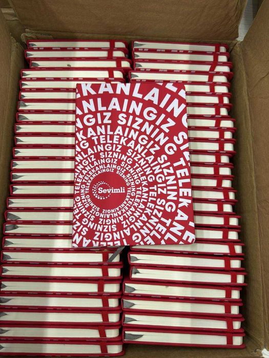 Daftar va bloknotga pechat qilish logo tushirish