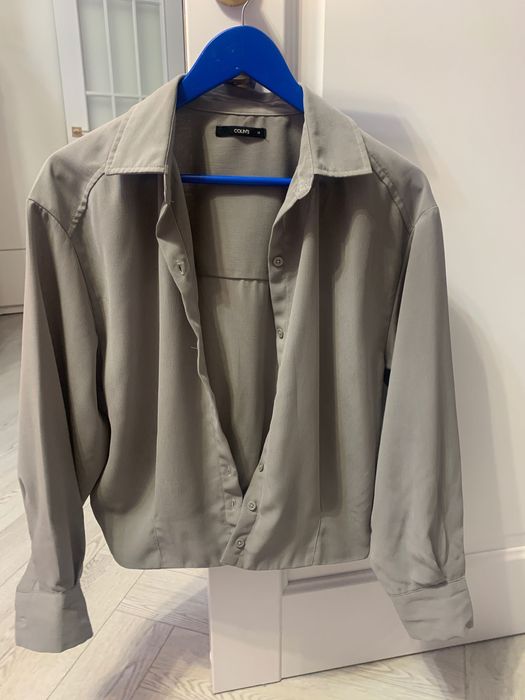 Блузка серая женская