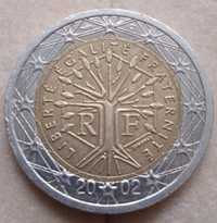 Monede 1 Euro 2002 Franța și monede de 1 Euro și 2 Euro 2002 Germania