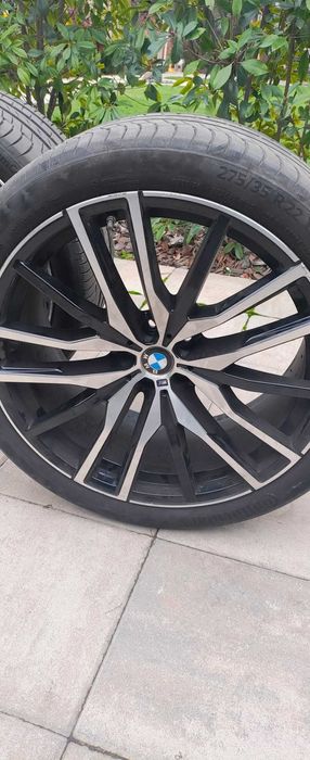 Jante BMW M originale R22,senzori originali,anvelope luna august 2025