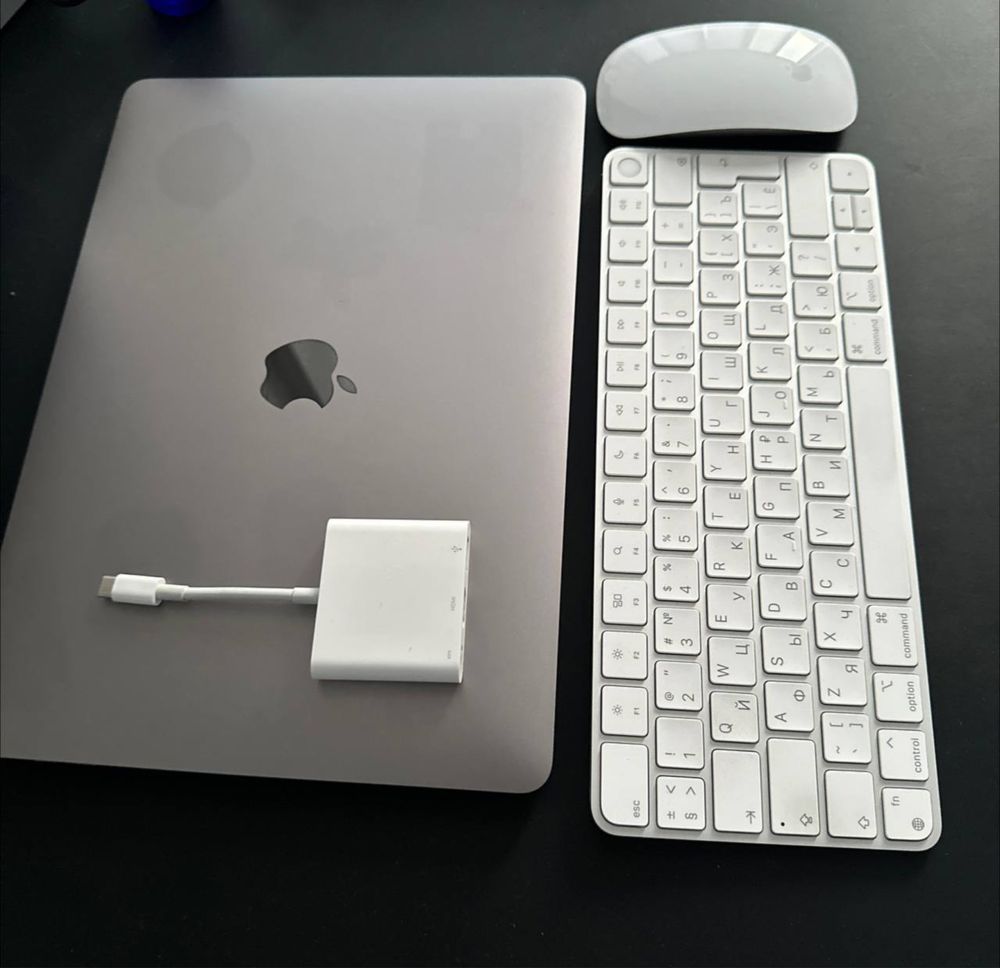 Macbook Apple клавиатура и мышка