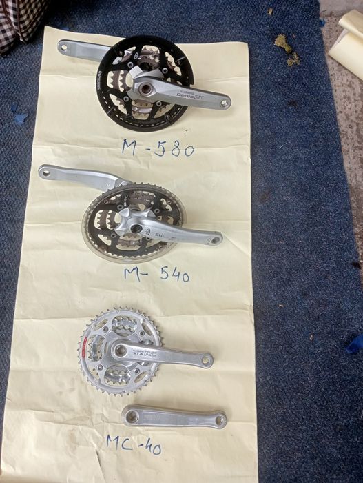 Manete și Schimbător Spate Față Shimano Deore XT pedalier Frână hidrau