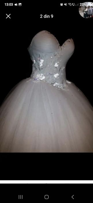 Vând rochie mireasa în stare perfecta