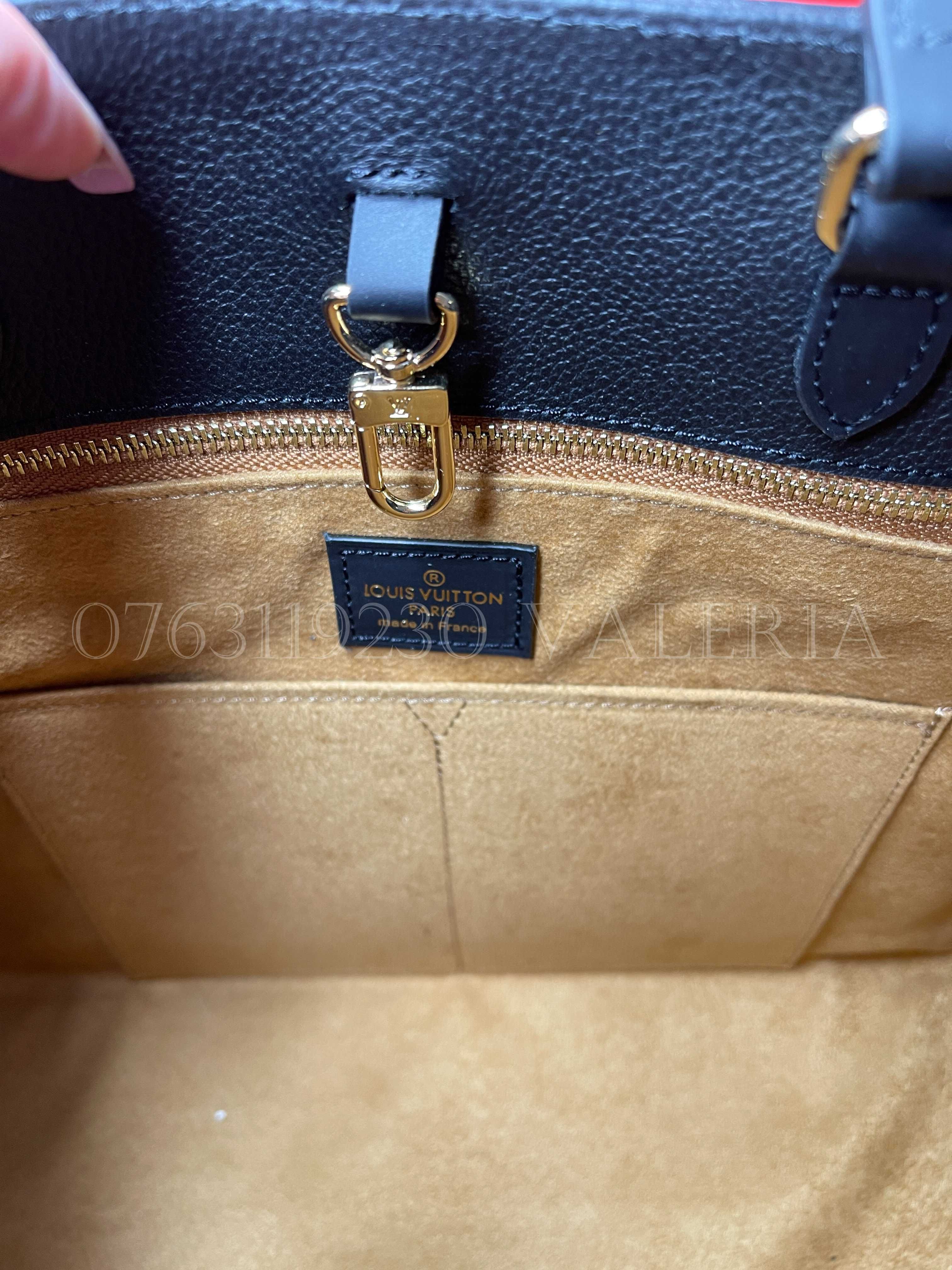 Geanta Louis Vuitton - Negru Oversized Empreinte Onthego