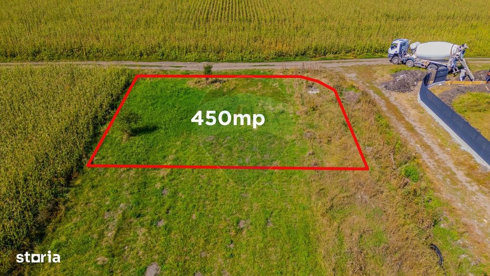 COMISION 0% Teren de vânzare Bod | Strada Galaxiei | 450 mp