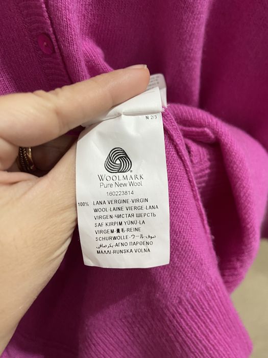 Cardigan 100% lana, M