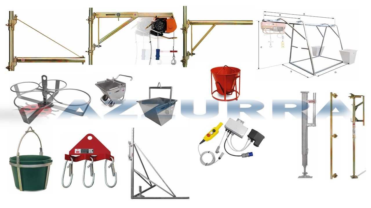 SCRIPETE / Palan electric / electropalan cu suport 950 kg