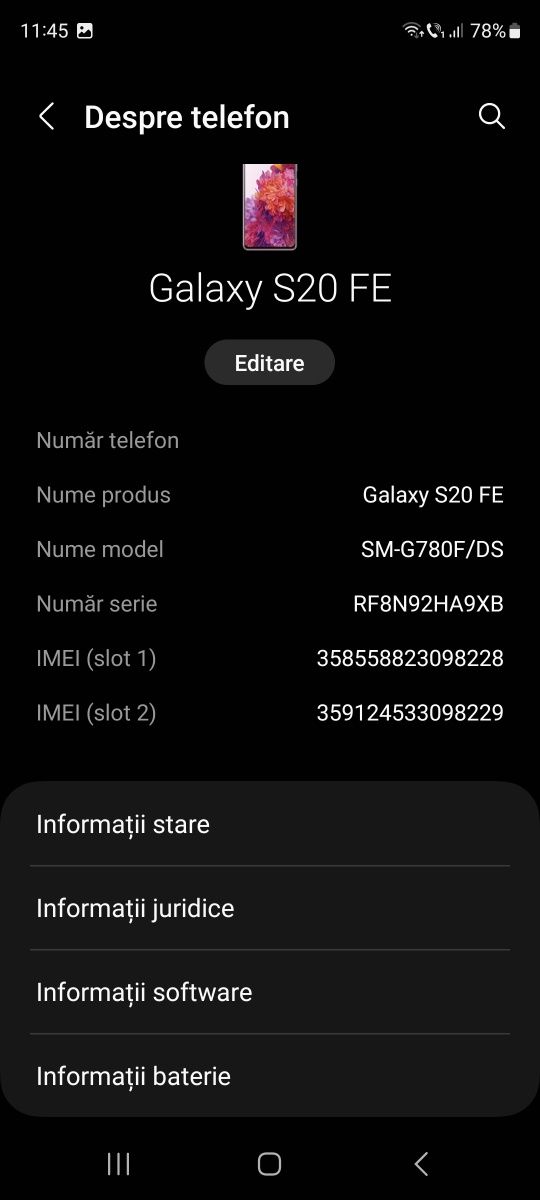Samsung Galaxy S20 FE