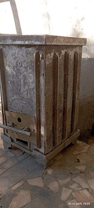 Печка чугунная..