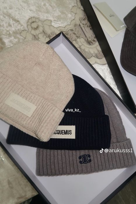 Шапка и шарф комплект