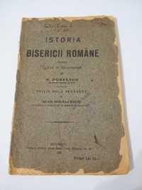 Manual vechi din perioada Regalista,CL a6a,Istoria Biserici,1920