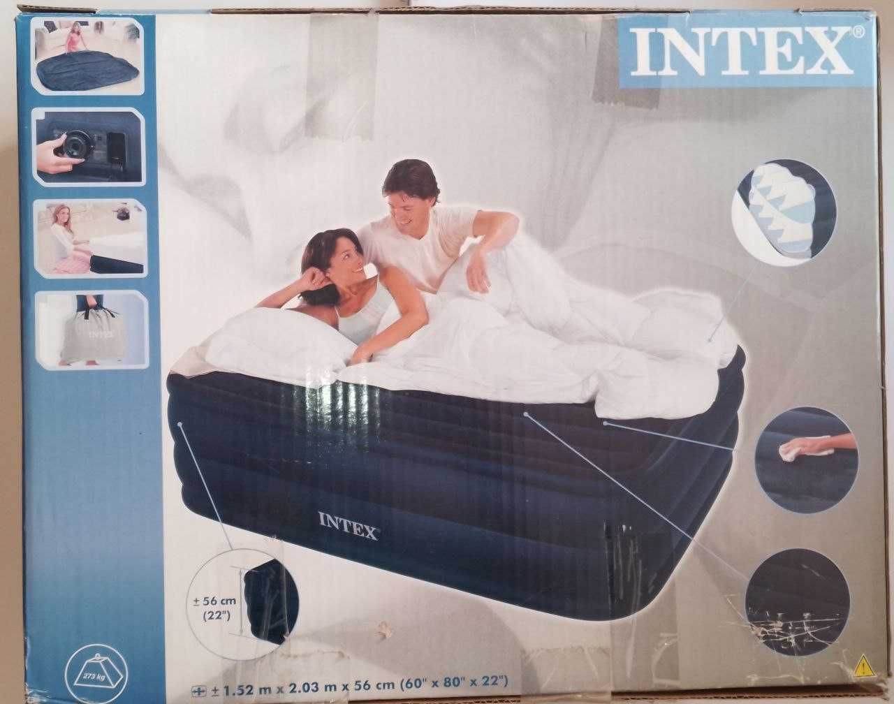 Надуваемо легло / матрак / дюшек Intex,  152x203x56 см