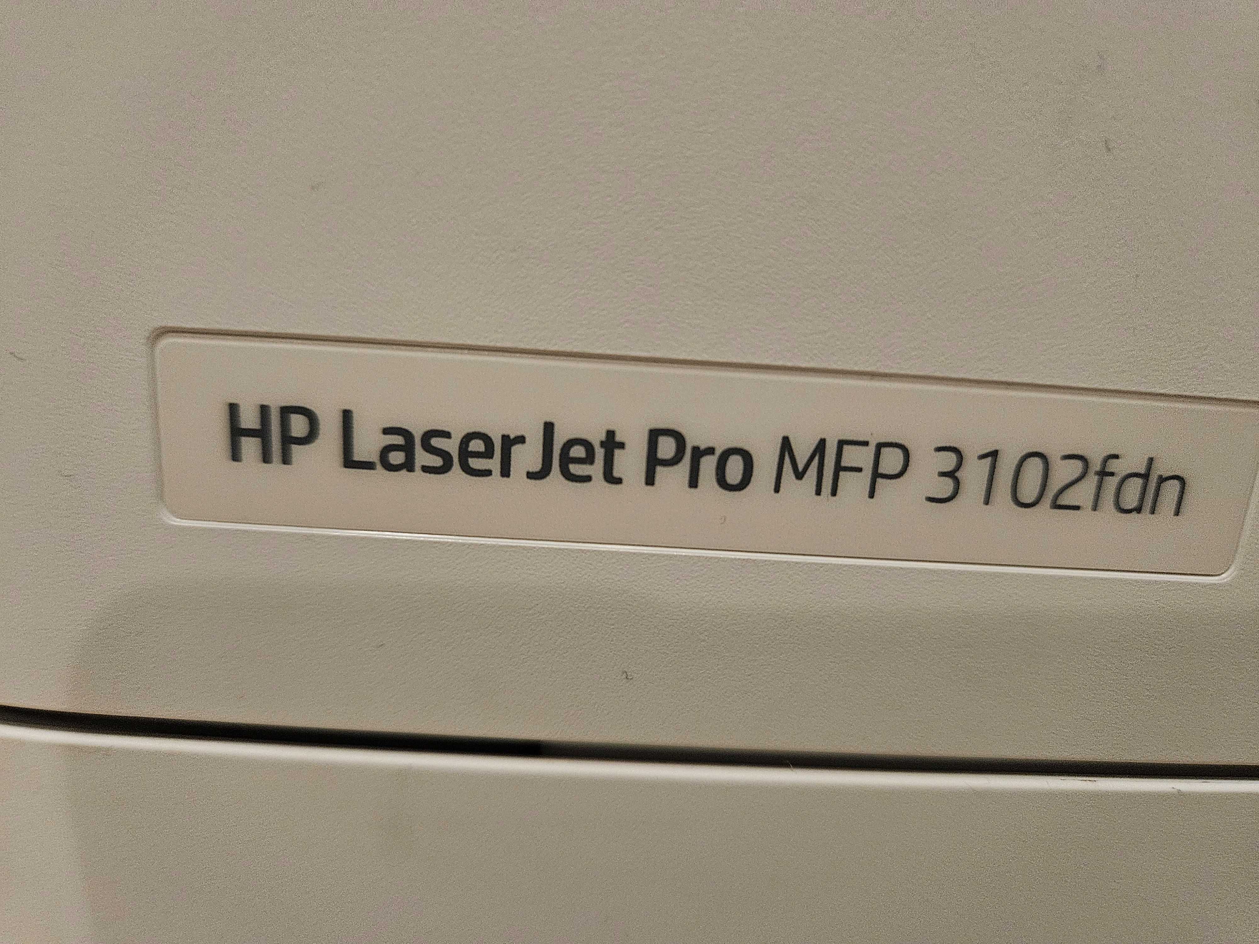 3 в 1 - HP LaserJet Pro MFP 3102fdn Printer