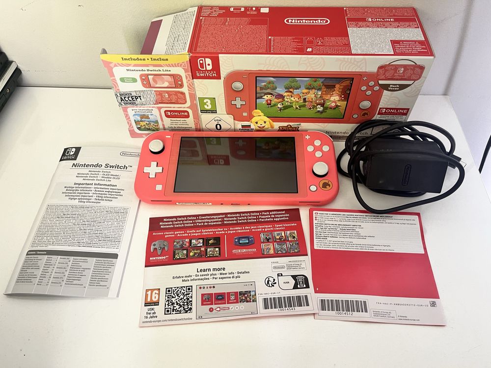 Game console Nintendo Switch Lite+ Animal Crossing 32GB