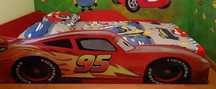 Vand patut masina fulger mcqueen nou, doar montat