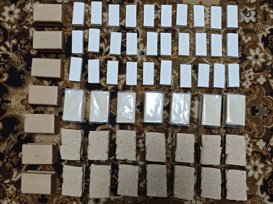 Хозяйственное и туалетное мыло. 58 кусков за 3000т.