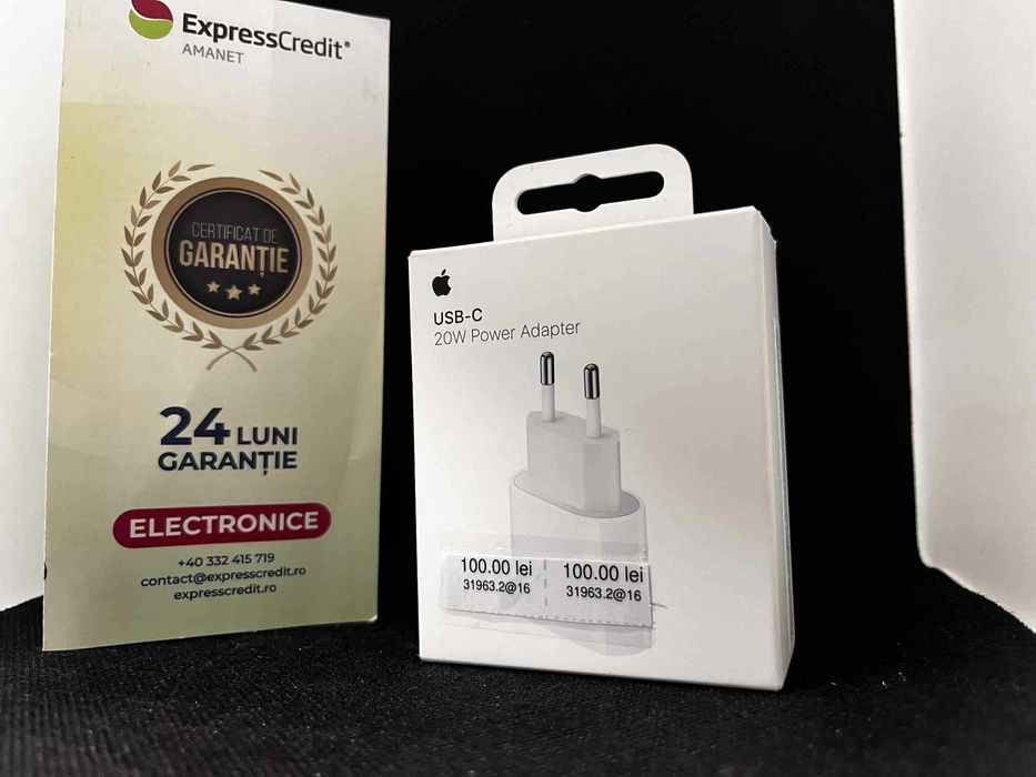 Incarcator USB C, Apple (AG16 Moldova b31963.2)-Garantie 2 ani!