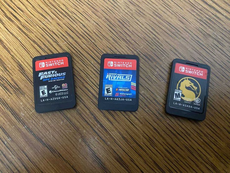 картриджи Nintendo switch