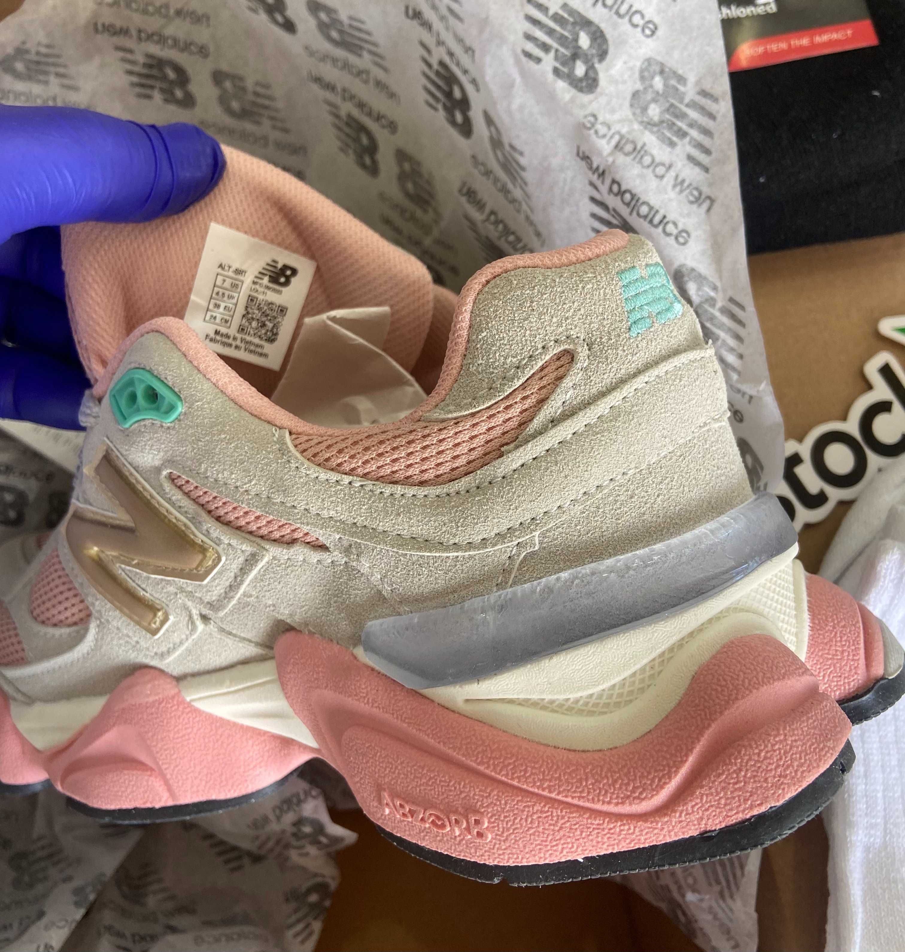 New Balance 9060 x Joe Freshgoods “Pink” (от/до 36-40 номер)