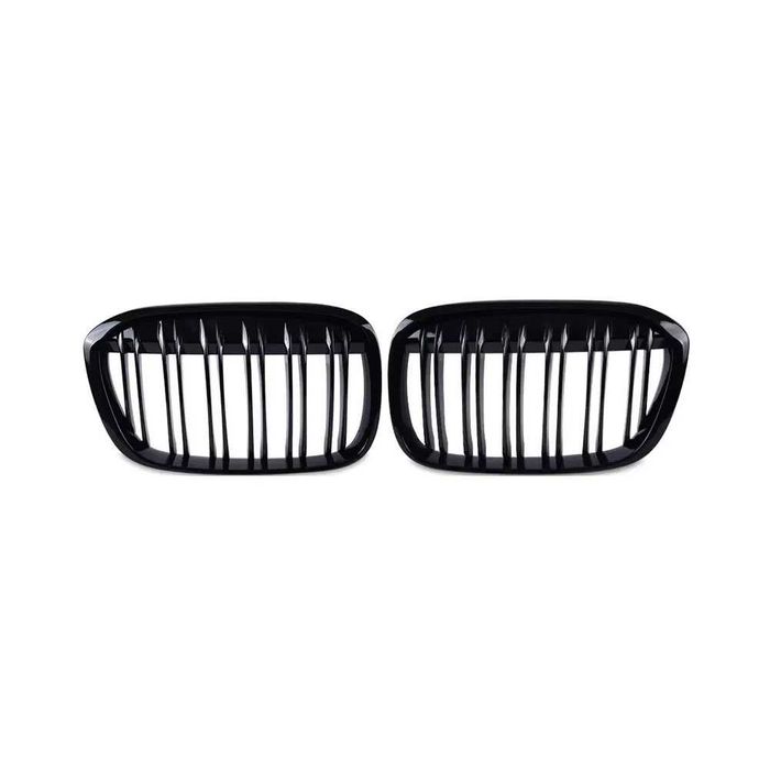 Set 2 grile duble M negru lucios BMW X1 F48 2015-2019