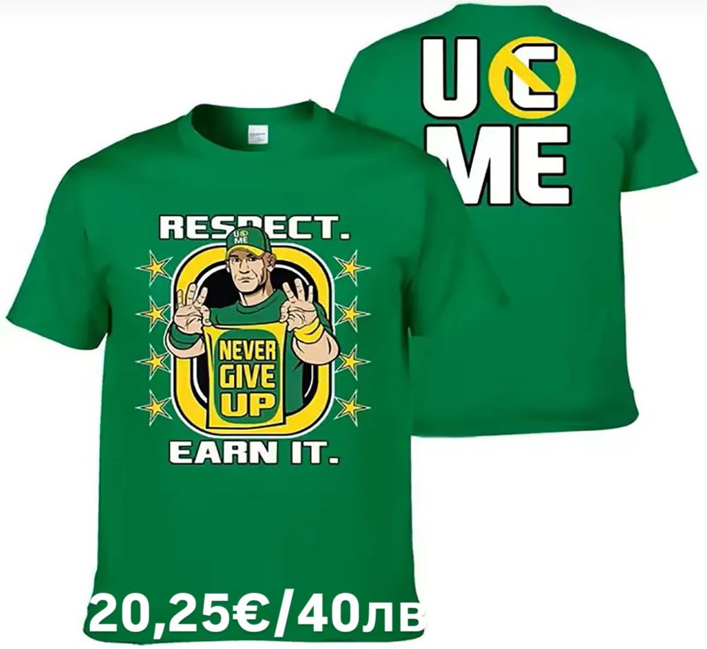WWE фен артикули и тениски