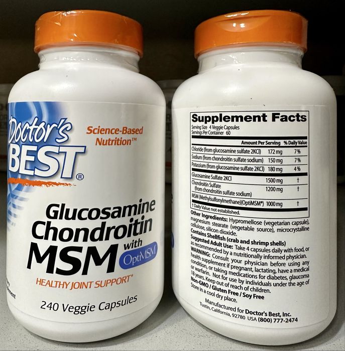 Глюкозамин хондроитин, суставы связки колени локти, Animal Flex