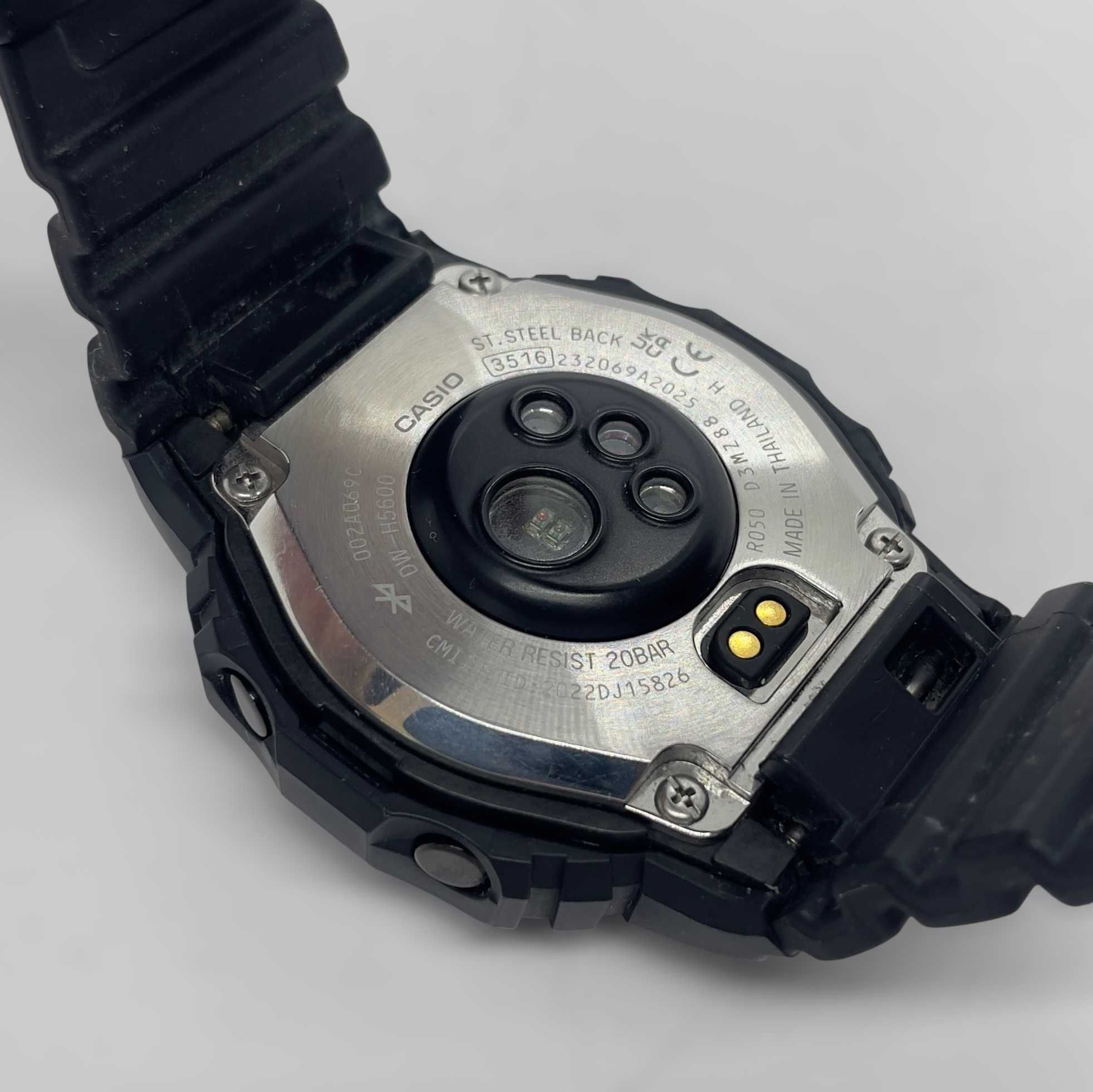 G-SHOCK DW-H5600-1ER – смарт часовник с Bluetooth, соларен, пулс, SpO2