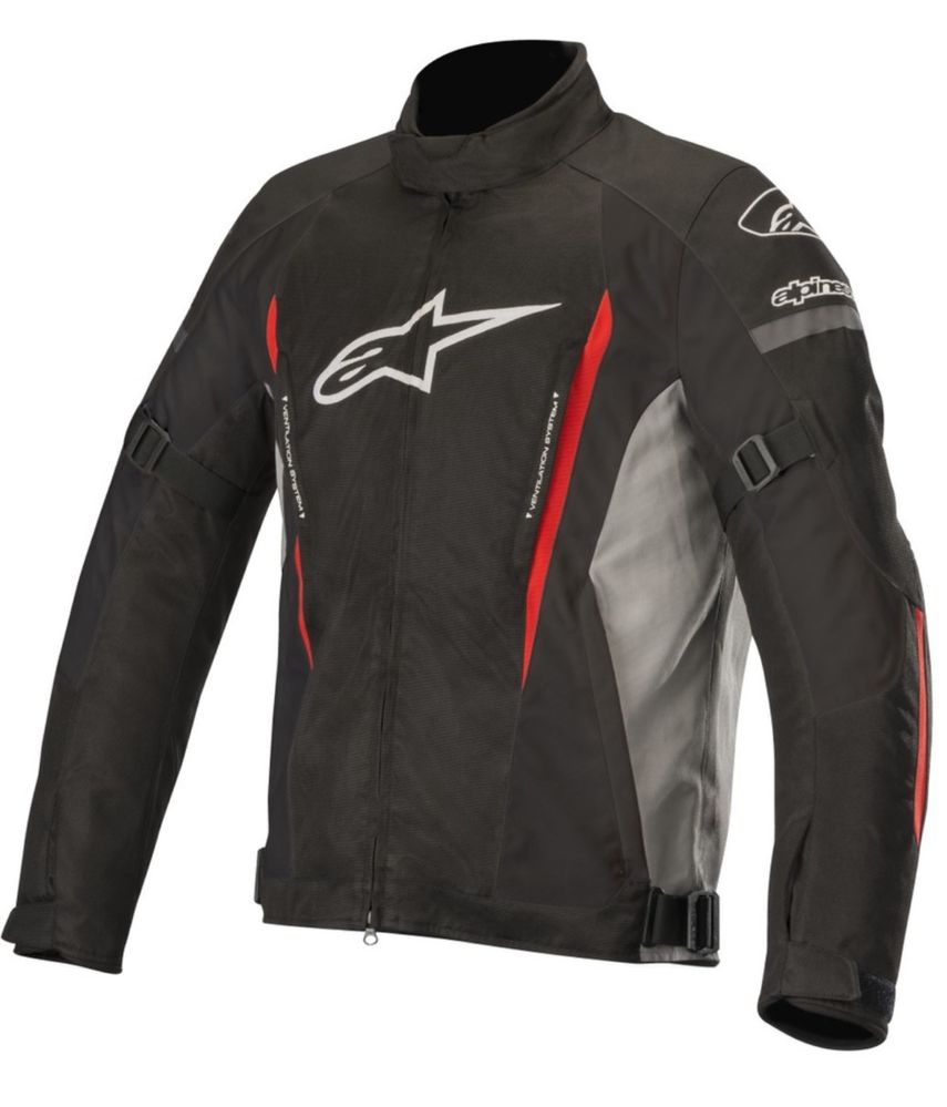 Geaca moto impermeabila Alpinestars Gunner V2, Marime L Negru Alb Rosu