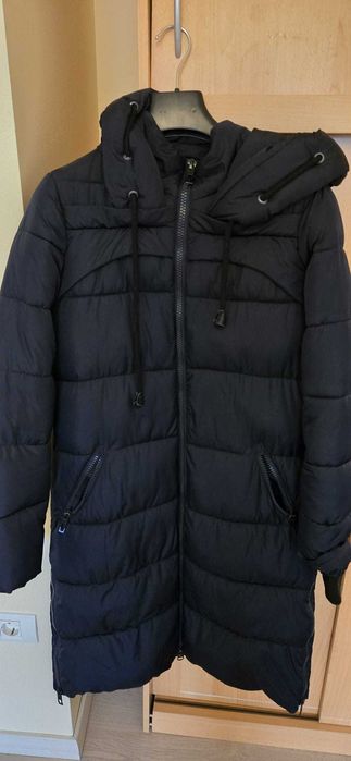 Geaca lunga dama KVL, tip parka, mar M-L, 120 ron