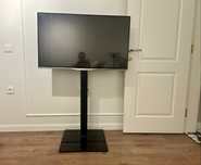 Подова стойка за телевизор-Hamma-220868, full motion, 32”-65”, черна,