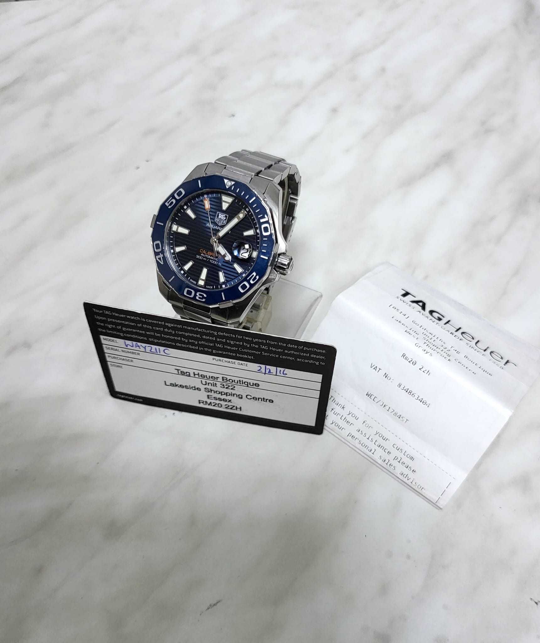 Tag Heuer Boutique Calibre 5 Zeus Amanet 58683