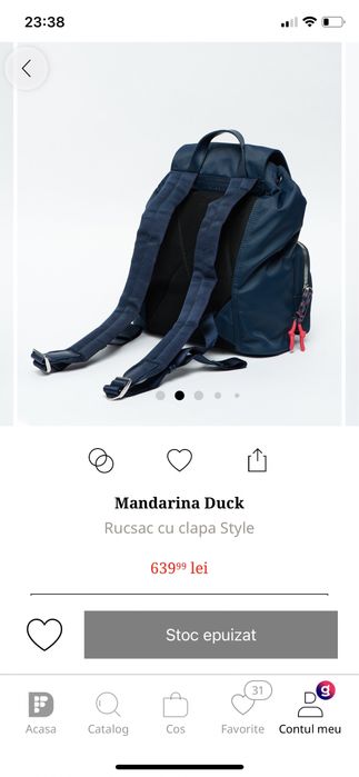 Ghiozdan Mandarina Duck