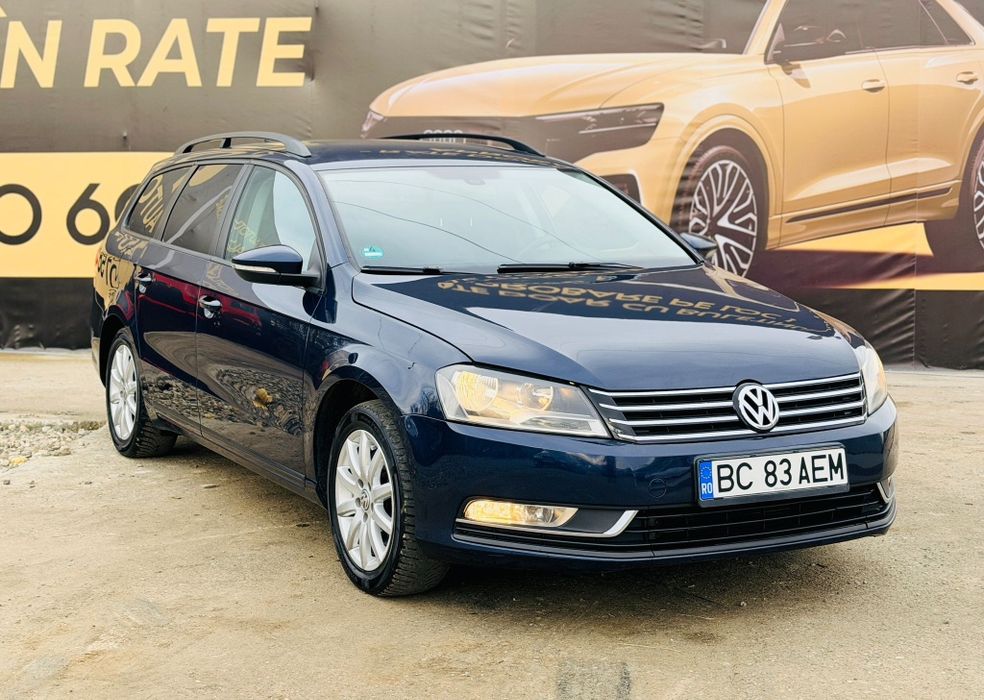 VW Passat B7,2013, 2.0 TDI, automat, E5, RATE CU BULETINUL,  AVANS 0