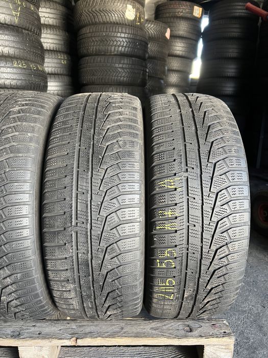 4 anvelope de iarna 215/55/17 Hankook!