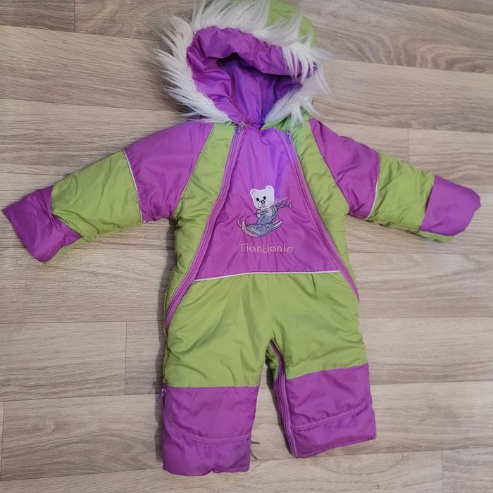 Зимний детский комбинезон