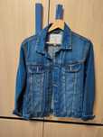 Geaca de blugi /denim cu efect prespalat 164 cm