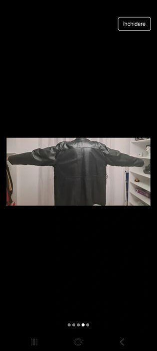 Geaca din piele naturala